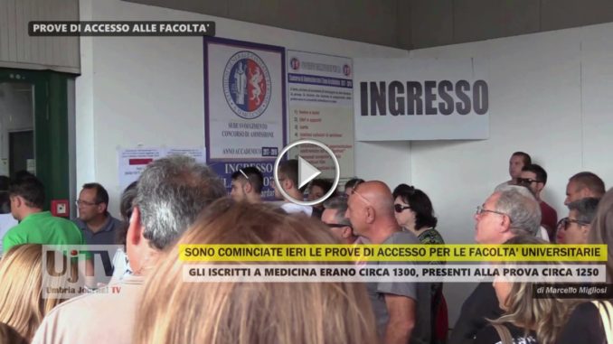 Prove di ammissione ai corsi universitari, medicina per prima