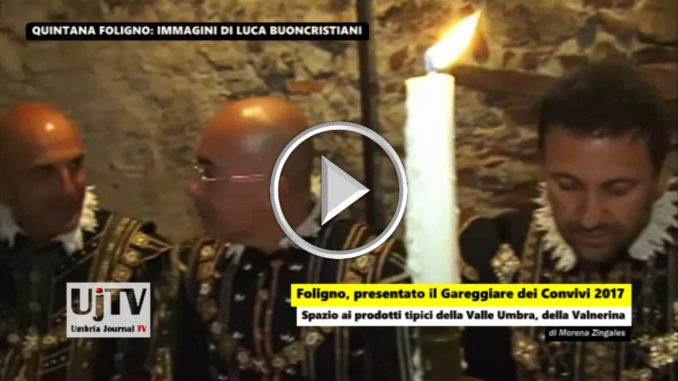Gareggiare dei convivi alla Quintana di Foligno