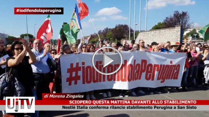 Nestlè Italia conferma rilancio stabilimento Perugina a San Sisto