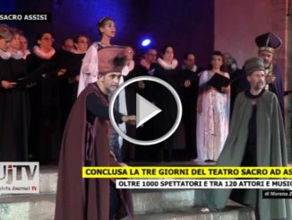 Teatro Sacro ad Assisi, più di mille spettatori ai tre spettacoli a San Pietro