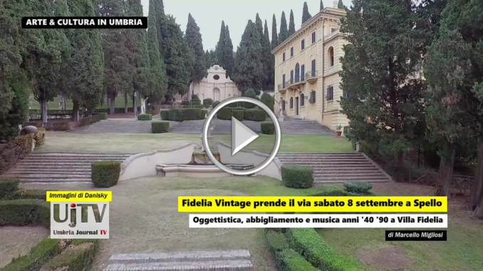 Abbigliamento oggettistica e musica anni ’40 ’90 a Fidelia Vintage Spello