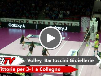 La Bartoccini Gioiellerie Volley Perugia vince 3-1 a Collegno