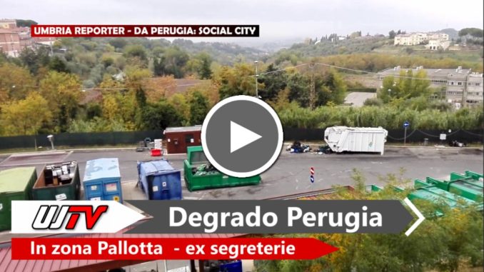 Perugia: Social City, zona Pallotta, il verde a una condizione veramente pietosa