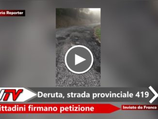 Strada da Deruta a Castelleone, cittadini firmano petizione
