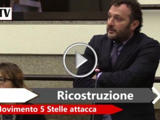 Terremoto e ricostruzione, M5s chiede consiglio straordinario