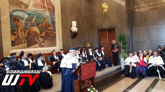 UnistraPG, inaugurato l'anno accademico 2017-2018