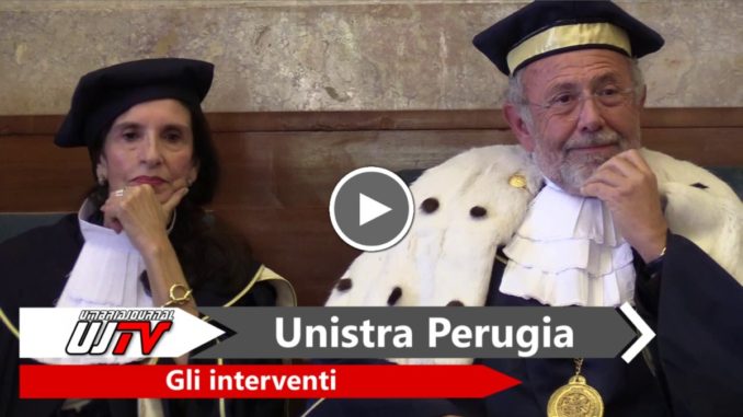 Università per Stranieri di Perugia, gli interventi all'inaugurazione