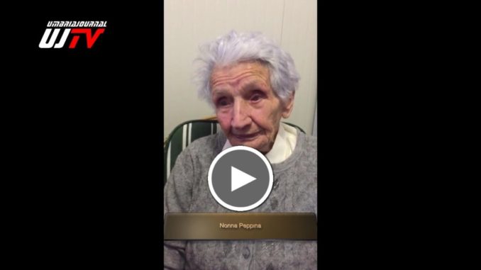 Nonna Peppina compie 95 anni, Claudia Travicelli è andata ad intervistarla