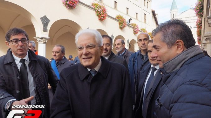 Visita a Cascia del Presidente Sergio Mattarella, fotogallery