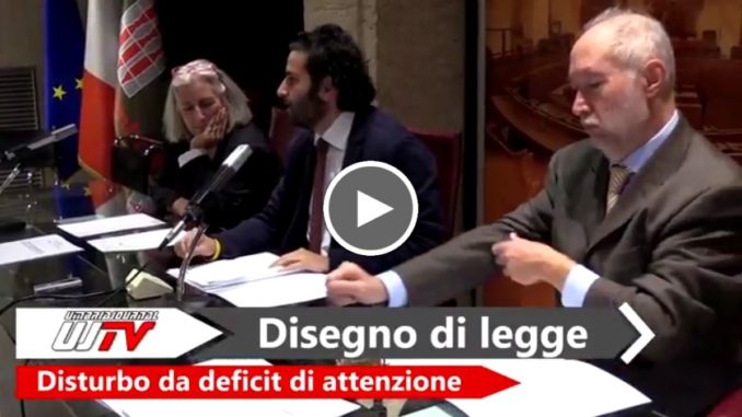 Disturbo da deficit di attenzione, illustrata la proposta di legge di Giacomo Leonelli
