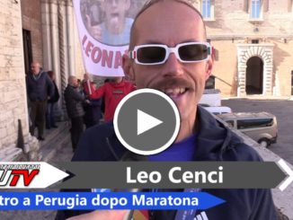 Leonardo Cenci a Perugia dopo New York, le prime dichiarazioni