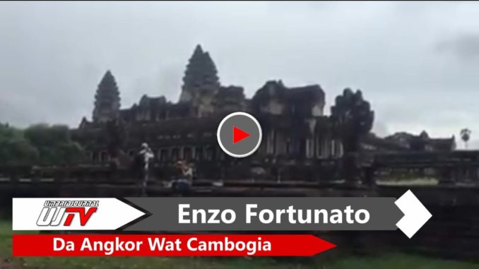 Padre Enzo Fortunato in Cambogia, pellegrino ad Angkor Wat, il video