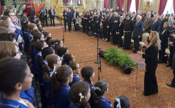 Coro dell’Antoniano al Quirinale (1)
