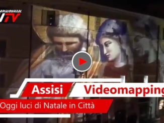 Video mapping a Natale ad Assisi, nuova frontiera dell'arte e tecnologia