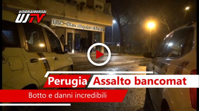 Bancomat saltato, le immagini video della notte dopo la devastazione