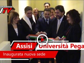Università Telematica Pegaso, il video dell'inaugurazione ad Assisi