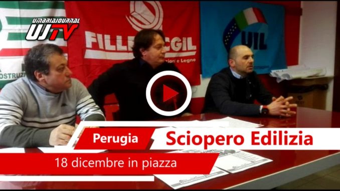 Sciopero nazionale edilizia, il video e i motivi dell'adesione