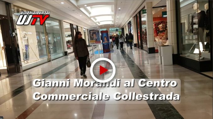 Gianni Morandi al Centro Commerciale Collestrada con “d'amore d'autore”