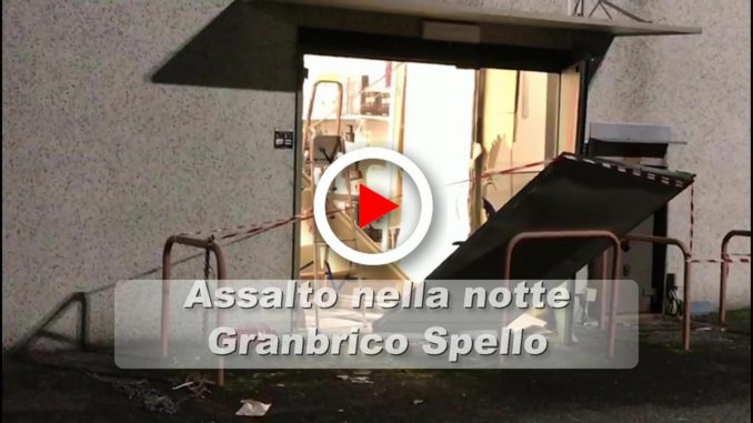 Esplosione nella notte a Spello, fatta saltare cassa continua del Granbrico