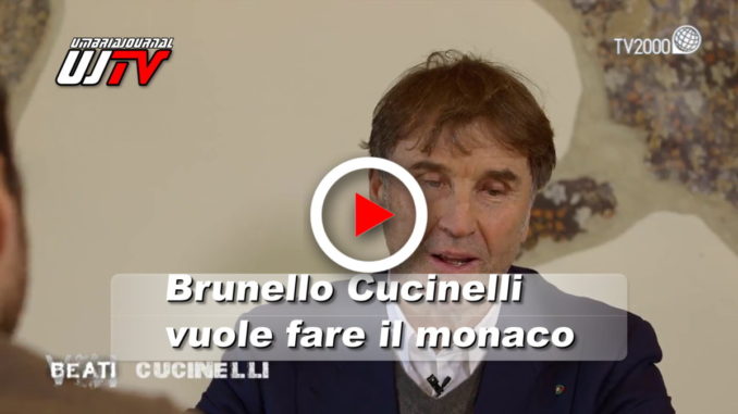 Brunello Cucinelli vuol fare il monaco part time, il video