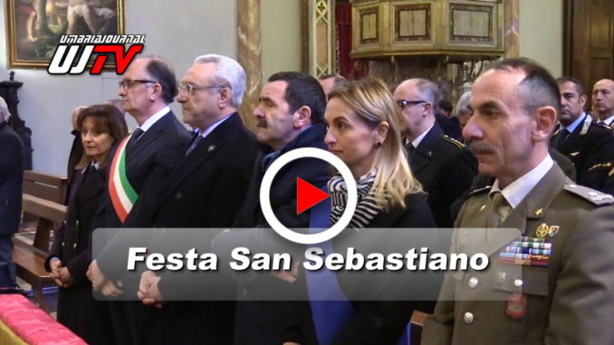 Le celebrazioni di San Sebastiano a Perugia, patrono dei vigili urbani, il video