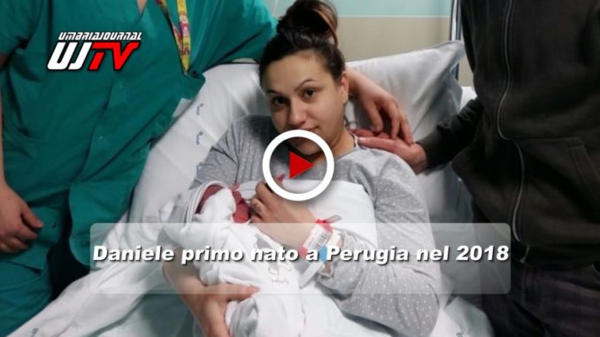 Daniele primo nato in Umbria nel 2018, il video e l'intervista