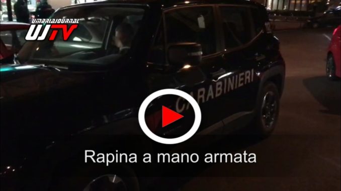 Rapinano armati tabaccheria di Ellera, titolare picchiato, il video