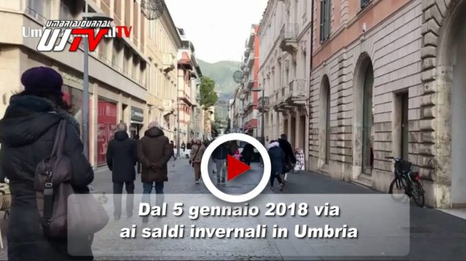 Saldi invernali, al via in Umbria il 5 gennaio 2018, il video