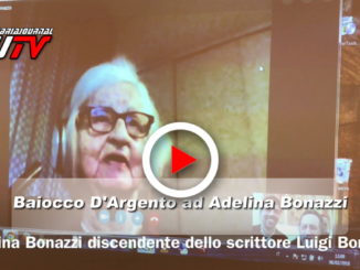 Consegnato il Baiocco d'argento ad Adelina Bonazzi, ultima discendente di Luigi