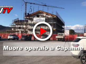 Precipita al suolo, operaio morto a Capanne, il video