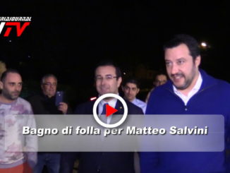 Bagno di folla in Umbria per Matteo Salvini, il video e intervista