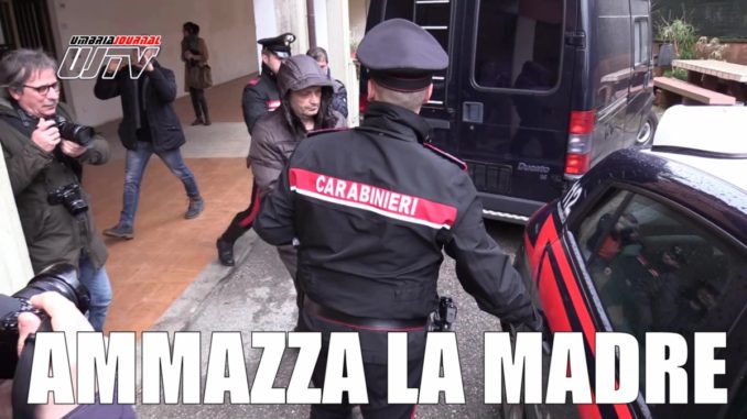 L'omicidio si è consumato nell'appartamento della donna, in via delle Ghiande 88 a Montelaguardia. Il figlio, che era in pensione, viveva nello stabile, ma in una locazione diversa