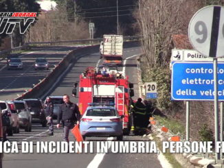 Raffica di incidenti in Umbria, persone ferite, il video
