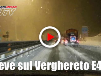 Neve in E45, cala fenomeno resta filtraggio mezzi sul Verghereto