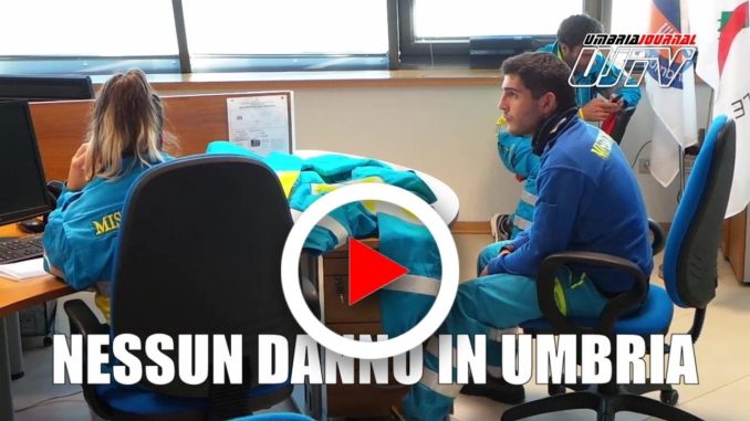 Nessun danno in Umbria a seguito del terremoto delle Marche