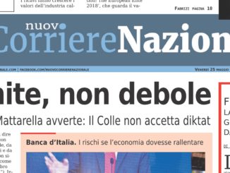 Nuovo Corriere Nazionale del 25 maggio 2018 sfogliabile