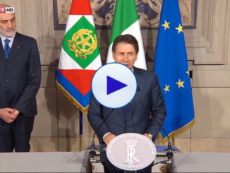 Giuseppe Conte rinuncia a suo incarico, il suo discorso