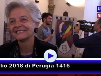 Svelato il Palio 2018 di Perugia 1416, premiato Filippo Morori di Castiglione del Lago