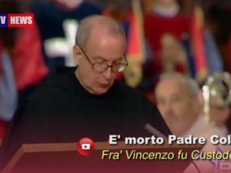 E' morto padre Vincenzo Coli, fu custode del Sacro Convento di Assisi