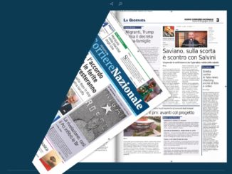 Nuovo Corriere Nazionale del 22 giugno 2018, questione migranti