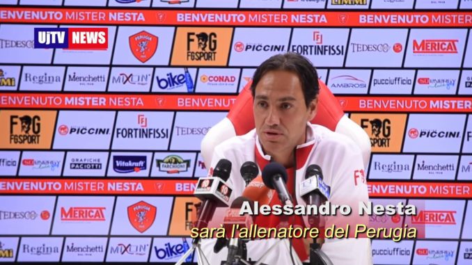 Alessandro Nesta sarà l'allenatore del Perugia Calcio
