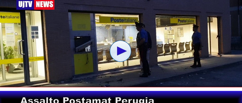 Esplosione Postamat di via Settavalli a Perugia, ladri fuggono a mani vuote
