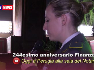 Celebrato a Perugia il 244esimo anniversario del Corpo della Guardia di Finanza