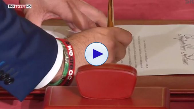 Governo Conte e i ministri hanno giurato al Colle dopo 88 giorni