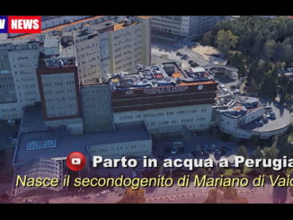 Parto in acqua a Perugi, nasce il secondogenito di Mariano Di Vaio