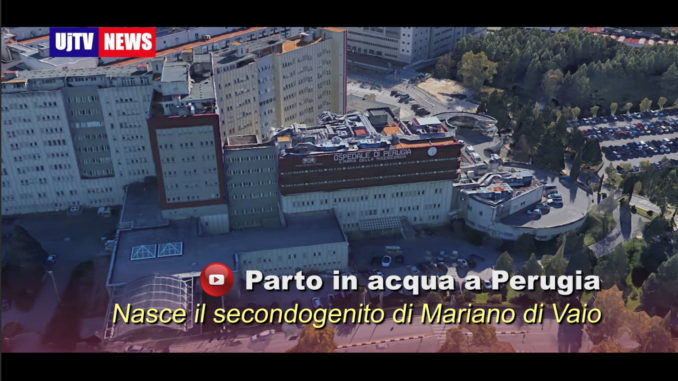 Parto in acqua a Perugi, nasce il secondogenito di Mariano Di Vaio