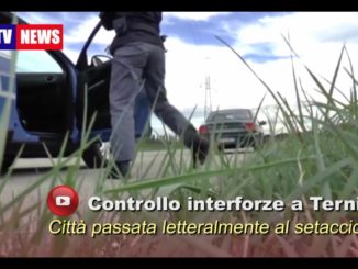 Terni al setaccio delle Forze dell'ordine, coordinate da Giuseppe Taschetti 