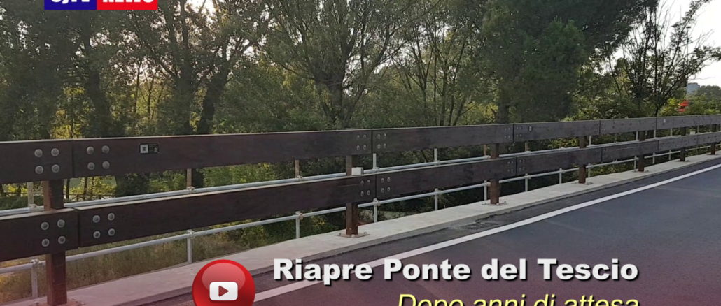 Riaperto il ponte di Bastiola, riqualificazione di uno storico manufatto