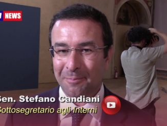 Mostra Capolavori del Trecento, intervento sottosegretario agli Interni, Stefano Candiani