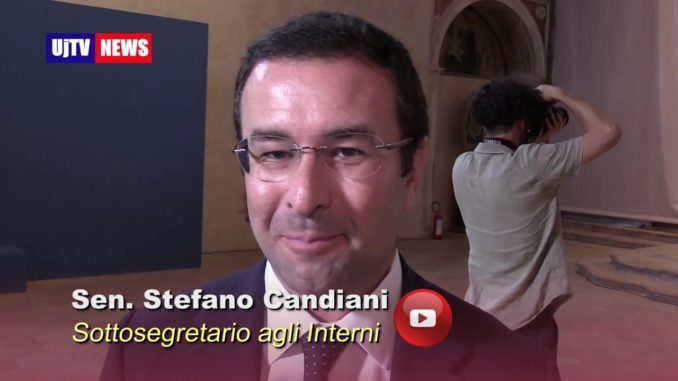 Mostra Capolavori del Trecento, intervento sottosegretario agli Interni, Stefano Candiani